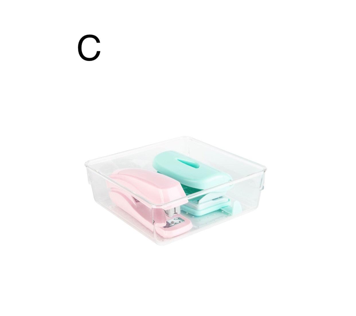 Clear Drawer Organiser Trays - Individuals - Little Label Co - Drawer organiser Drawer organisers Drawer Dividers Draw dividers Kitchen organisation Stationary Organisation