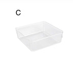 Clear Drawer Organiser Trays - Individuals - Little Label Co - Drawer organiser Drawer organisers Drawer Dividers Draw dividers Kitchen organisation Stationary Organisation