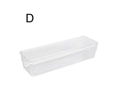 Clear Drawer Organiser Trays - Individuals - Little Label Co - Drawer organiser Drawer organisers Drawer Dividers Draw dividers Kitchen organisation Stationary Organisation