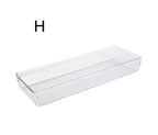 Clear Drawer Organiser Trays - Individuals - Little Label Co - Drawer organiser Drawer organisers Drawer Dividers Draw dividers Kitchen organisation Stationary Organisation