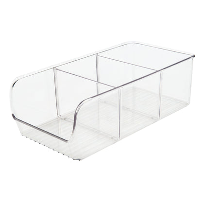 Clear Multi-use Organiser with Removable Dividers - Little Label Co - Kitchen Organizers - 60%, Catchoftheday, warehouse