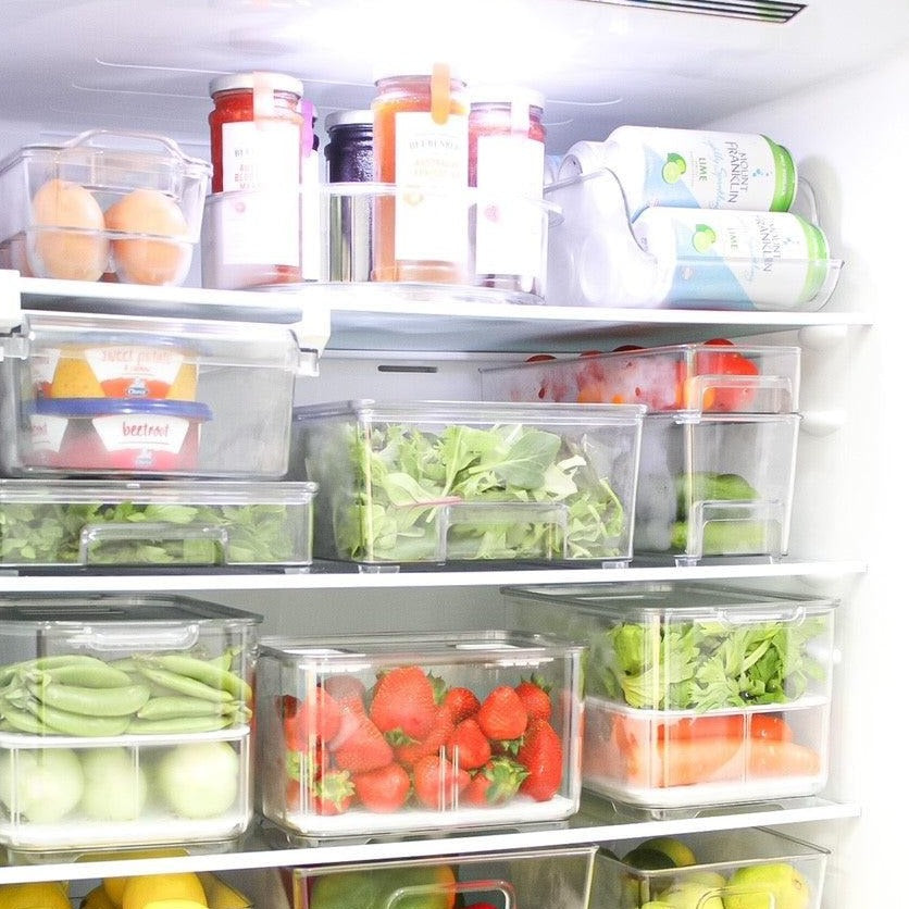 Clear Turntable Lazy Susan Tray (6.6cm high) - Little Label Co - Kitchen Organizers - 20%, Catchoftheday