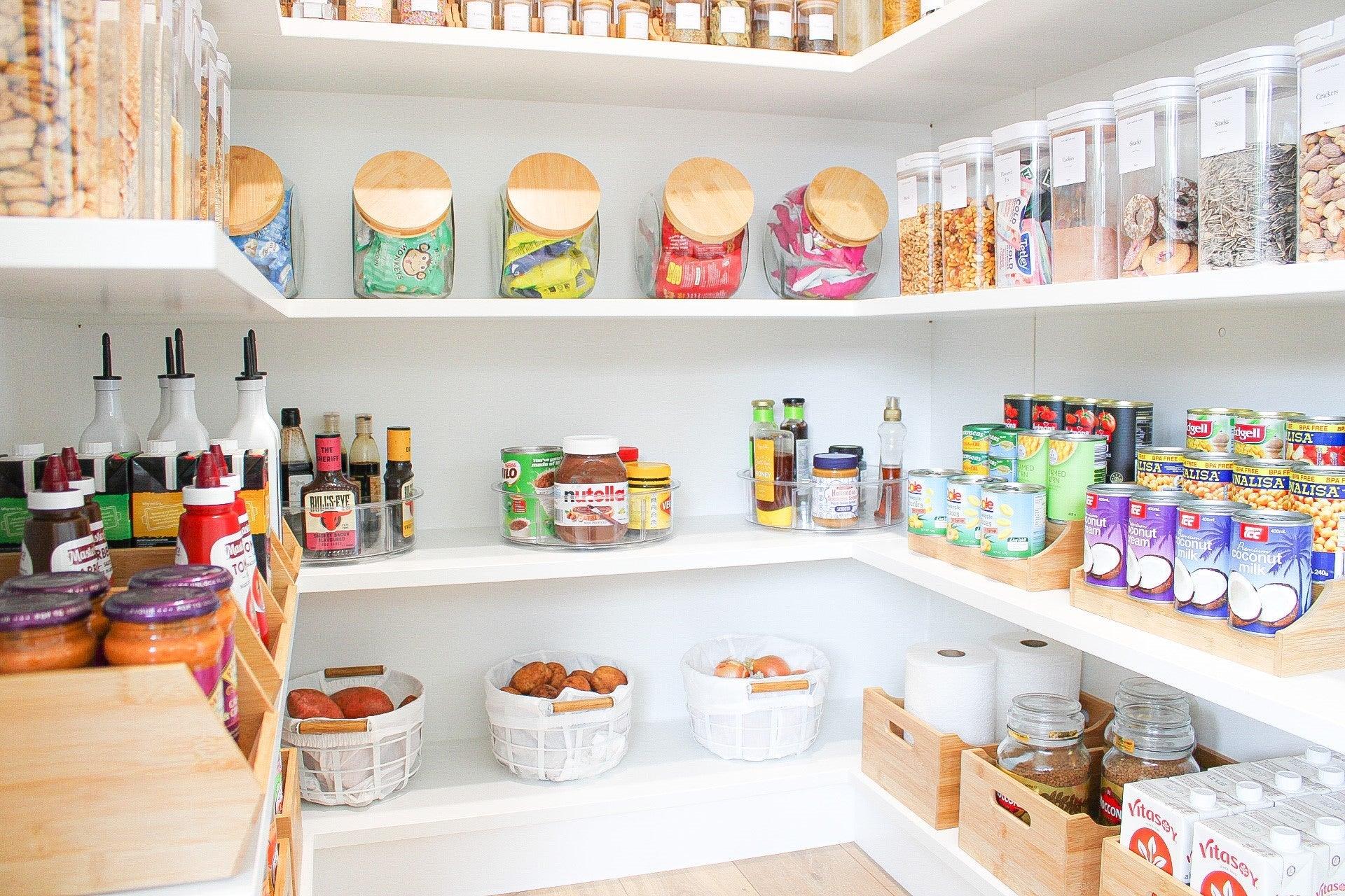 Clear Turntable Lazy Susan Tray with Dividers - Little Label Co - Kitchen Organizers - 20%, Catchoftheday, mw_grouped_product