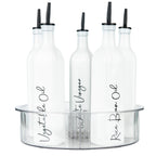 Clear Turntable Lazy Susan Tray with Dividers - Little Label Co - Kitchen Organizers - 20%, Catchoftheday, mw_grouped_product