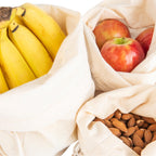 Cotton Bags with Drawstring (3 pack) - Little Label Co - Food Storage Bags - 60%, Catchoftheday