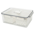 Fridge Storage Container with Basket (Double) - Little Label Co - Food Storage Containers - 30%