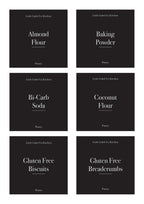 Gluten Free Pantry Stickers (24 Labels) Black or White - Little Label Co - Labels & Tags - 60%, Catchoftheday