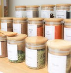 Herb & Spice Stickers (84 Labels) Black or White - Little Label Co - Labels & Tags - 60%, Catchoftheday