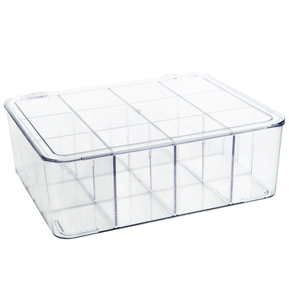 Multi-use Storage Box with Removable Dividers - Little Label Co - Kitchen Organizers - 30%, Catchoftheday, tea storage