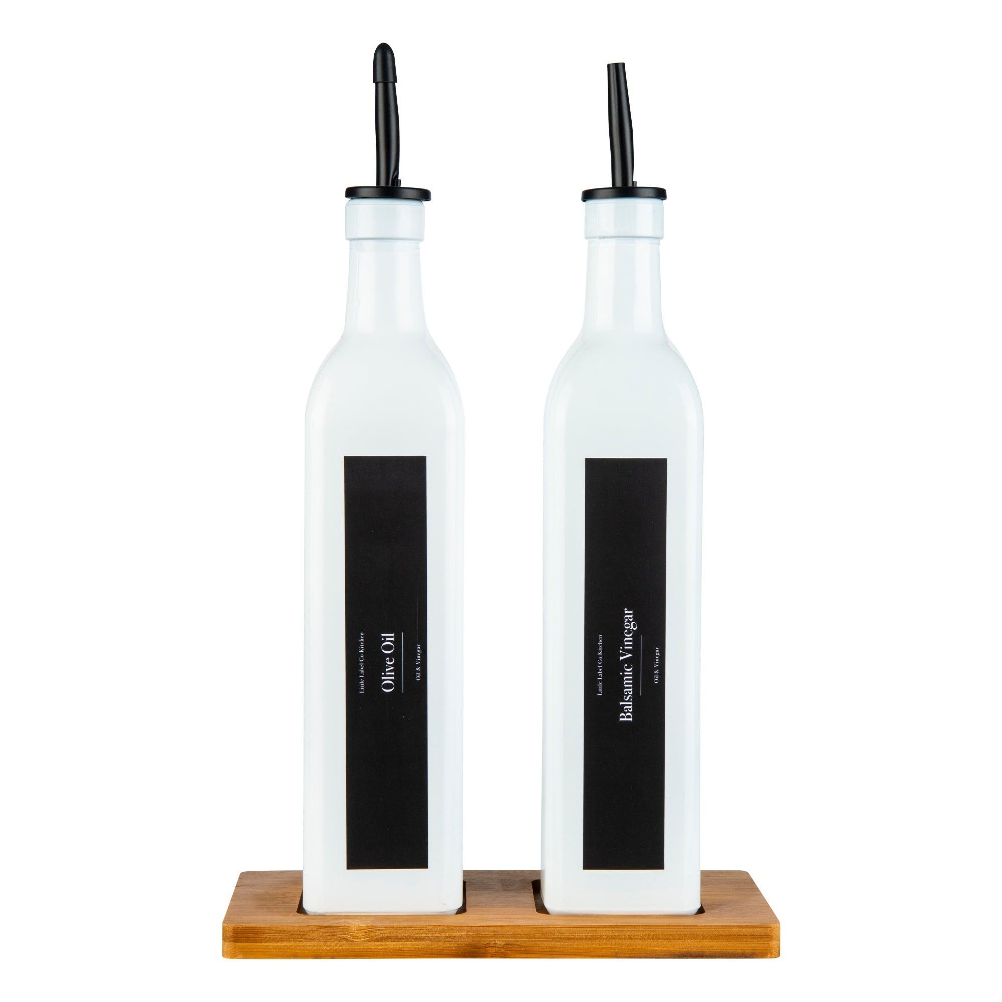 Oil & Vinegar Stickers (16 Labels) Black or White - Little Label Co - Labels & Tags - 60%, Catchoftheday
