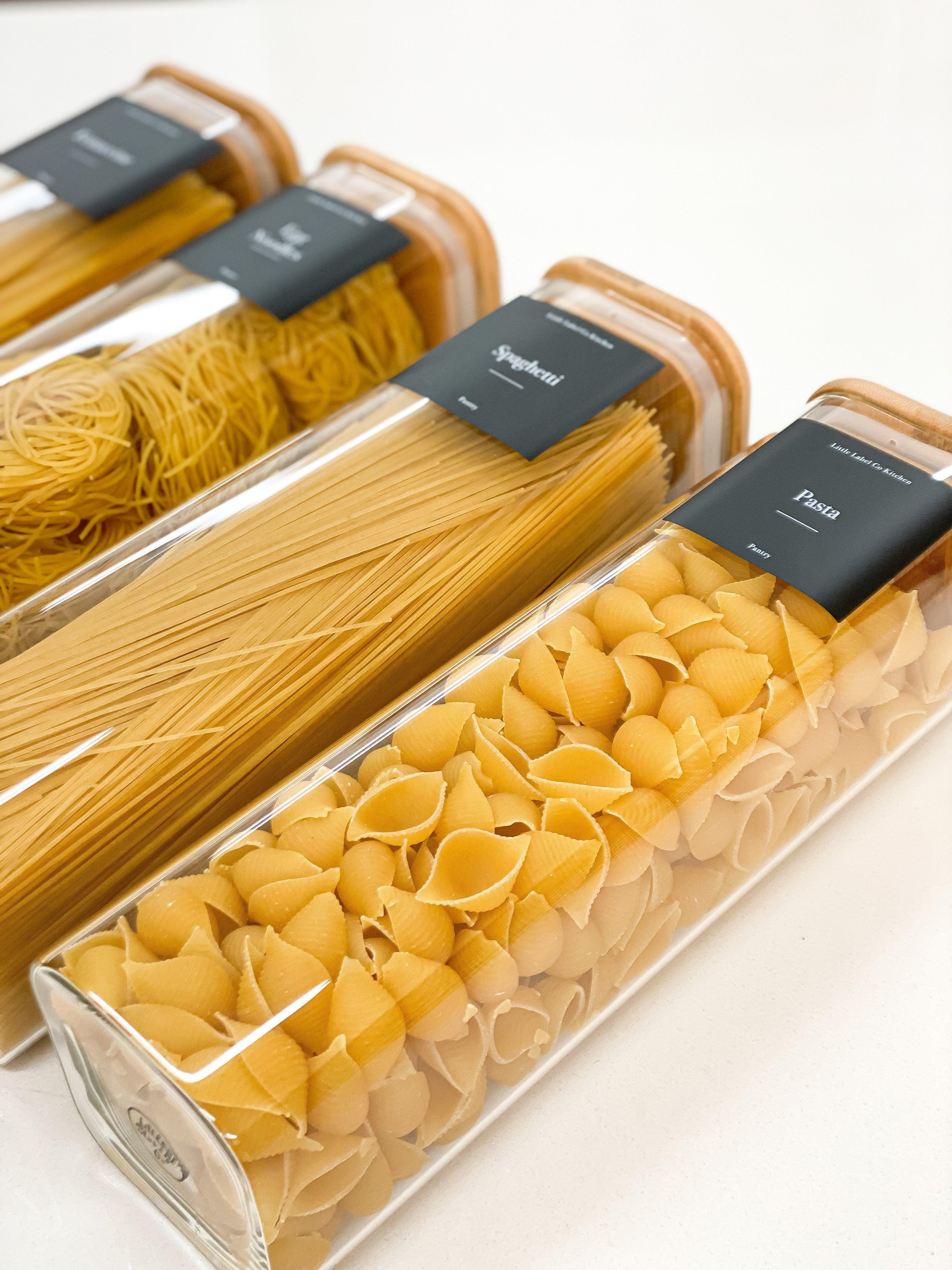 Pantry Stickers (114 Labels) Black or White - Little Label Co - Labels & Tags - 60%, Catchoftheday