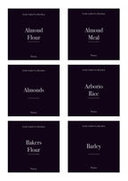 Pantry Stickers (114 Labels) Black or White - Little Label Co - Labels & Tags - 60%, Catchoftheday