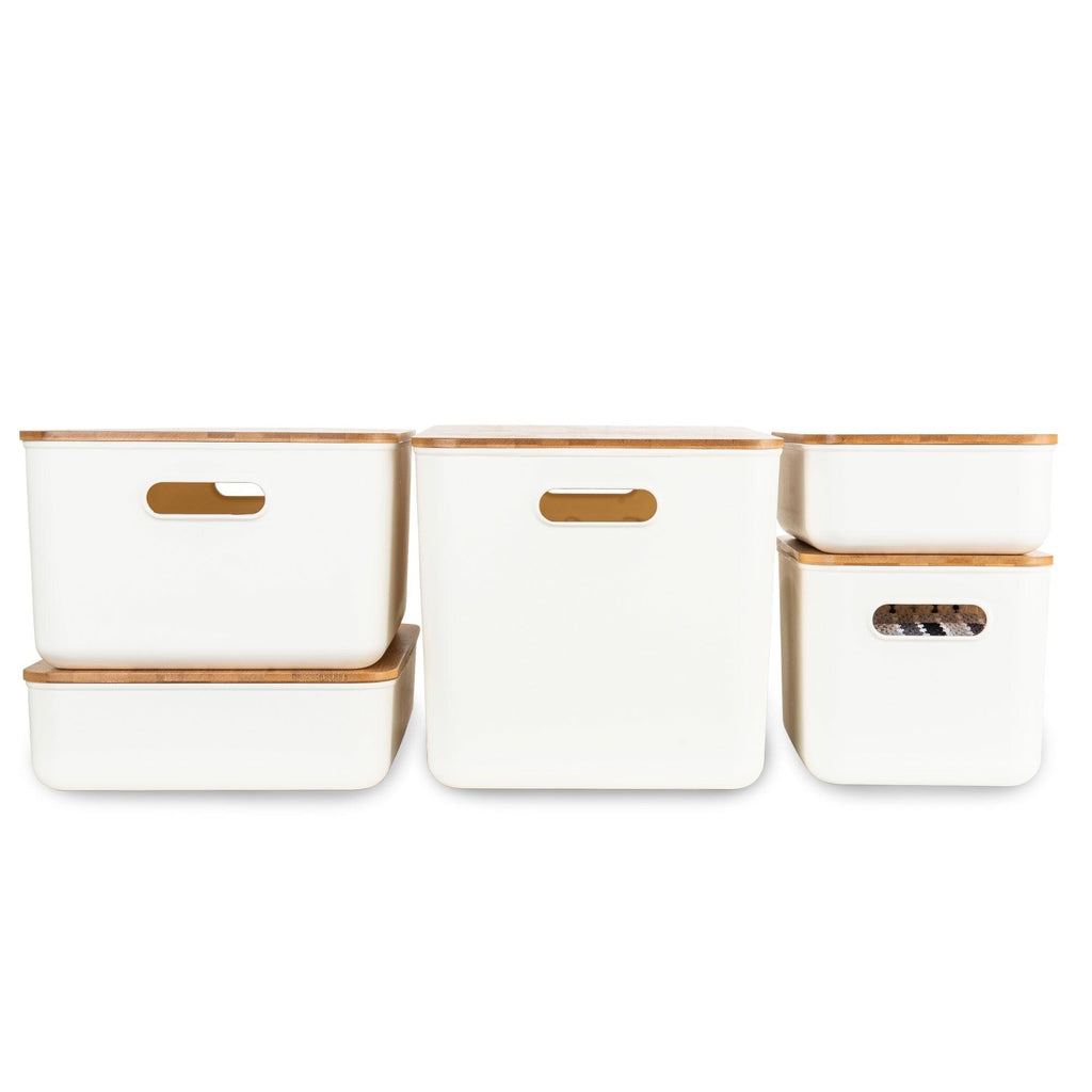 Storage Container Jumbo with Bamboo Lid - Little Label Co - Storage & Organization - 20%, mw_grouped_product