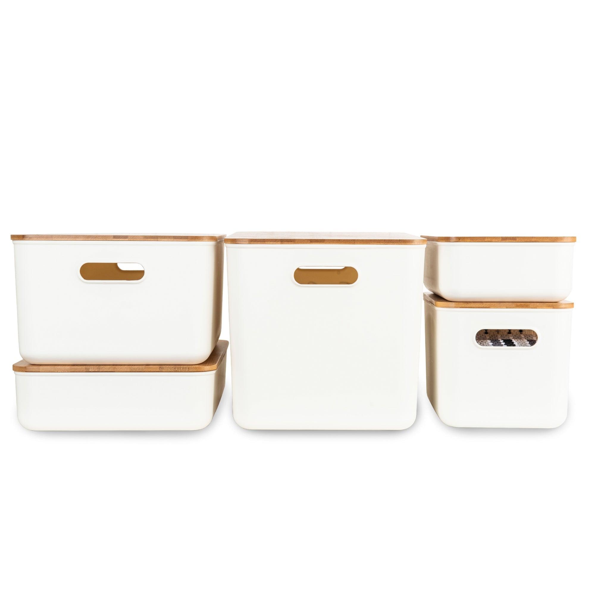Storage Container Jumbo with Bamboo Lid - Little Label Co - Storage & Organization - 20%, mw_grouped_product