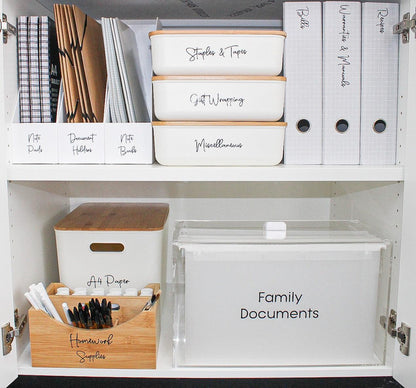 Storage Container Mini with Bamboo Lid - Little Label Co - Storage & Organization - 60%, warehouse