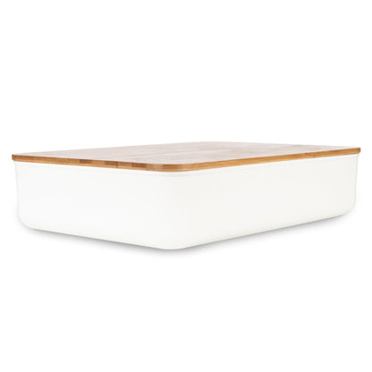 Storage Container Small with Bamboo Lid - Little Label Co - Storage & Organization - 60%, warehouse