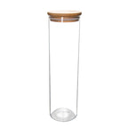 Tall Bamboo Glass Storage Jar - Little Label Co - Food Storage Containers - 20%, mw_grouped_product, Storage Containers