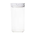 White Flip Canister 1.7L - Little Label Co - Food Storage Containers - 20%, LLC Flip Canister