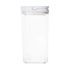 White Flip Canister 1.7L - Little Label Co - Food Storage Containers - 20%, LLC Flip Canister