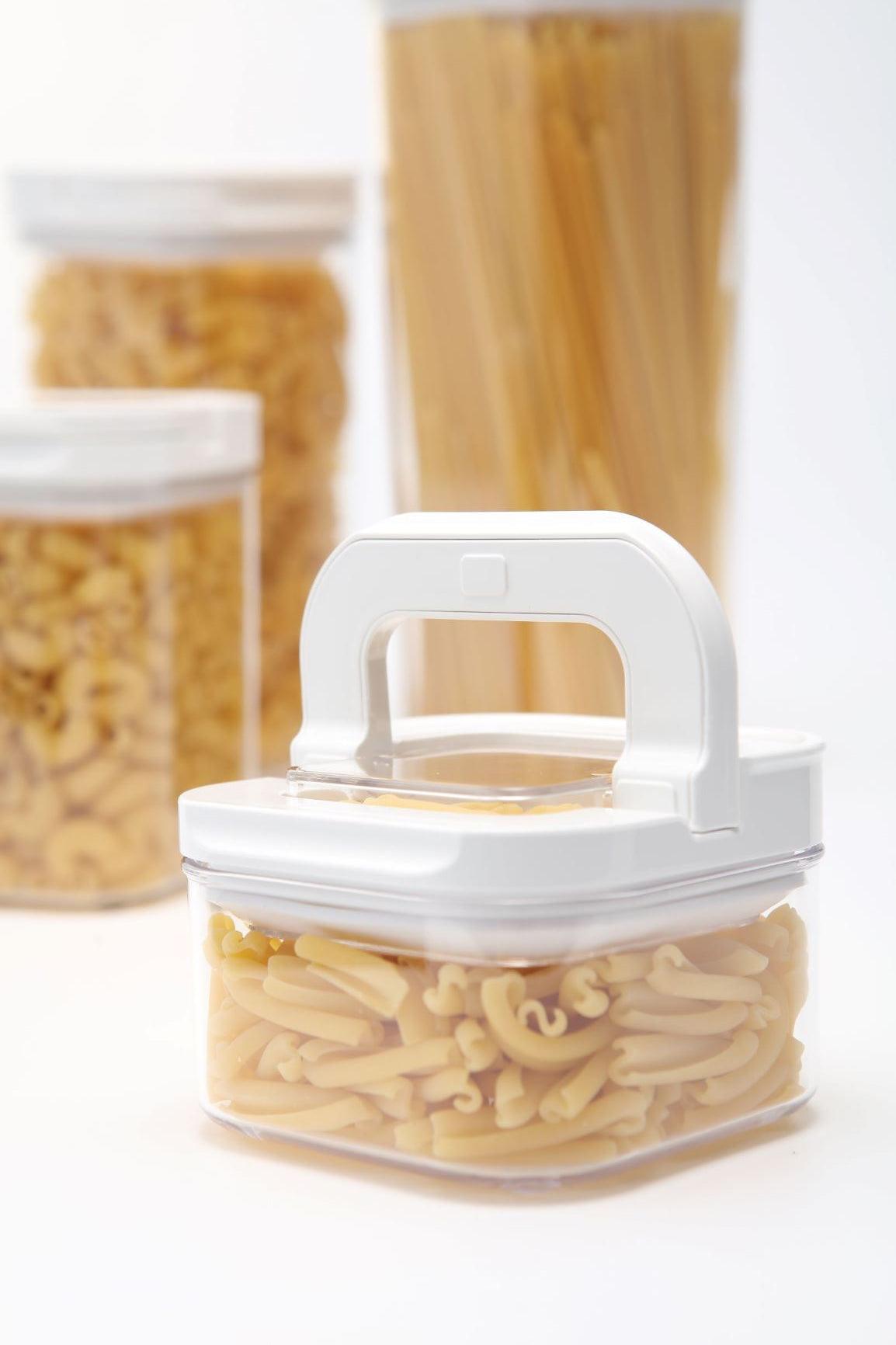 White Flip Canister Value Pack x 12 - Little Label Co - Food Storage Containers - 20%, LLC Flip Canister