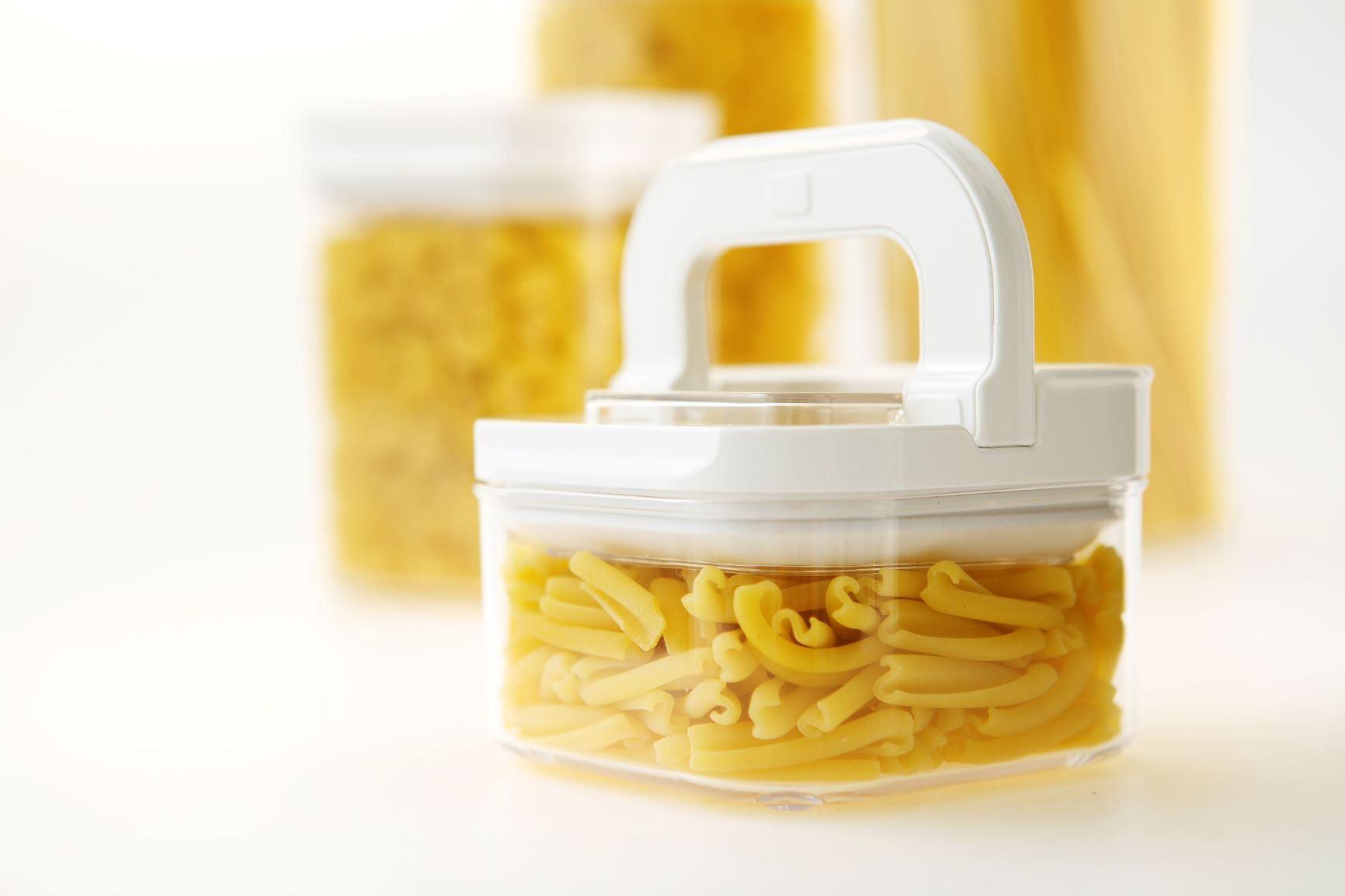 White Flip Canister Value Pack x 12 - Little Label Co - Food Storage Containers - 20%, LLC Flip Canister