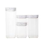 White Flip Canister Value Pack x 16 - Little Label Co - Food Storage Containers - 20%, LLC Flip Canister, Value Packs