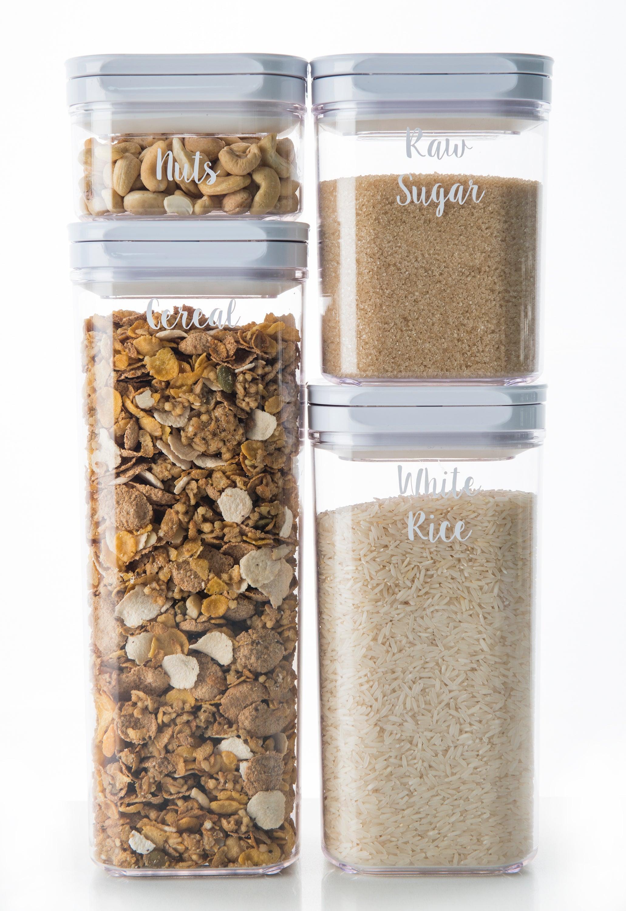 White Flip Canister Value Pack x 16 - Little Label Co - Food Storage Containers - 20%, LLC Flip Canister, Value Packs