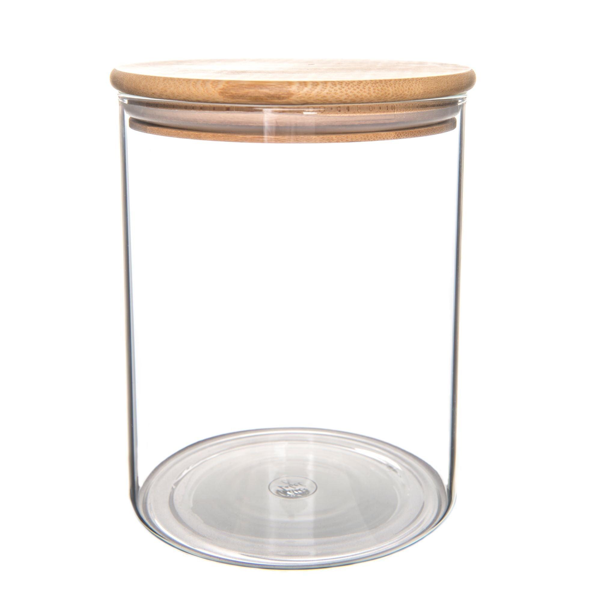 Bamboo Glass Jars Small Pack - Little Label Co - Food Storage Containers - Bamboo Storage Solutions, bundle, mw_grouped_product, Storage Containers, Value Packs